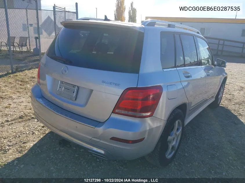 2014 Mercedes-Benz Glk 250 Bluetec VIN: WDCGG0EB6EG287535 Lot: 12127298