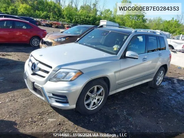 2014 Mercedes-Benz Glk-Class VIN: WDCGG0EB7EG284353 Lot: 12144060