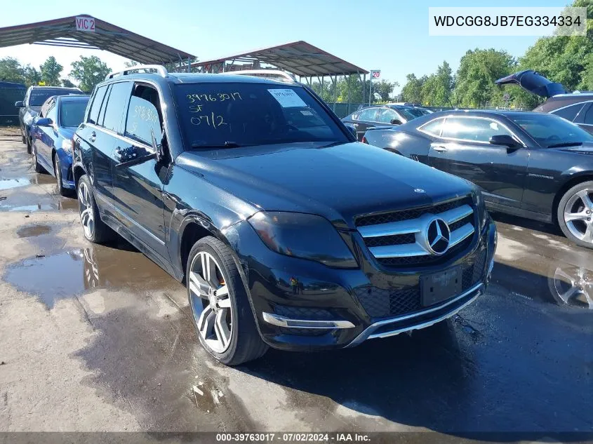 2014 Mercedes-Benz Glk 350 4Matic VIN: WDCGG8JB7EG334334 Lot: 39763017