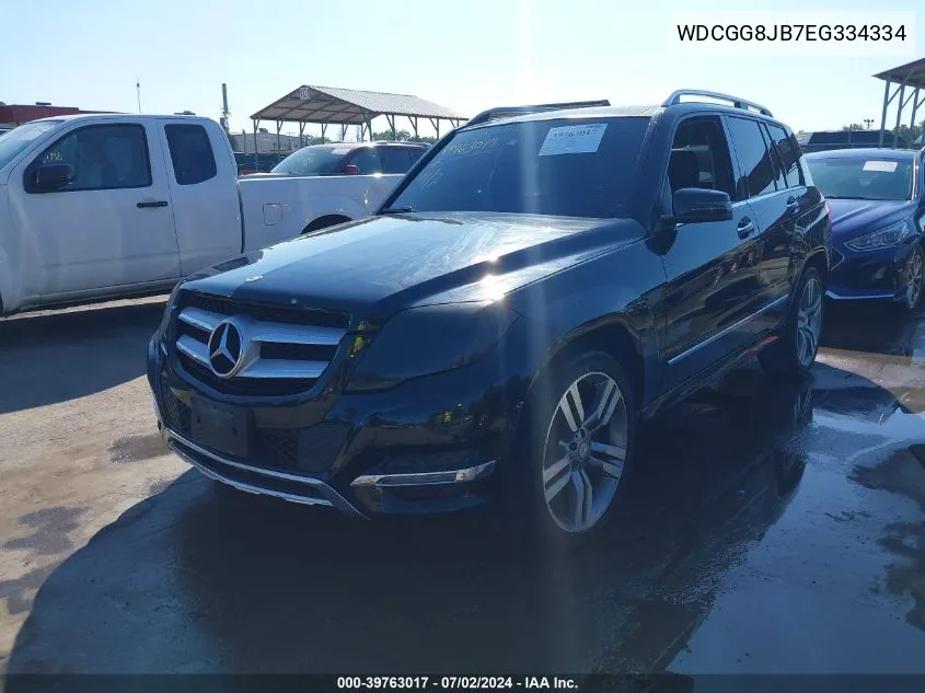 2014 Mercedes-Benz Glk 350 4Matic VIN: WDCGG8JB7EG334334 Lot: 39763017