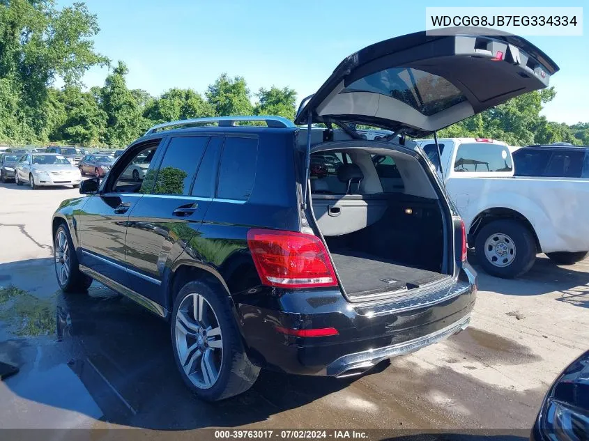 2014 Mercedes-Benz Glk 350 4Matic VIN: WDCGG8JB7EG334334 Lot: 39763017