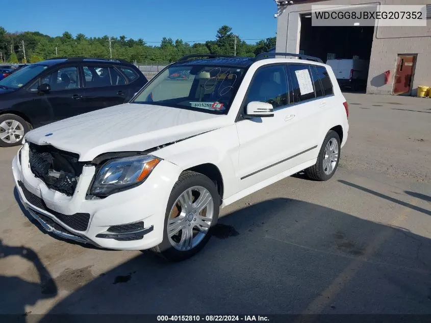 2014 Mercedes-Benz Glk 350 4Matic VIN: WDCGG8JBXEG207352 Lot: 40152810