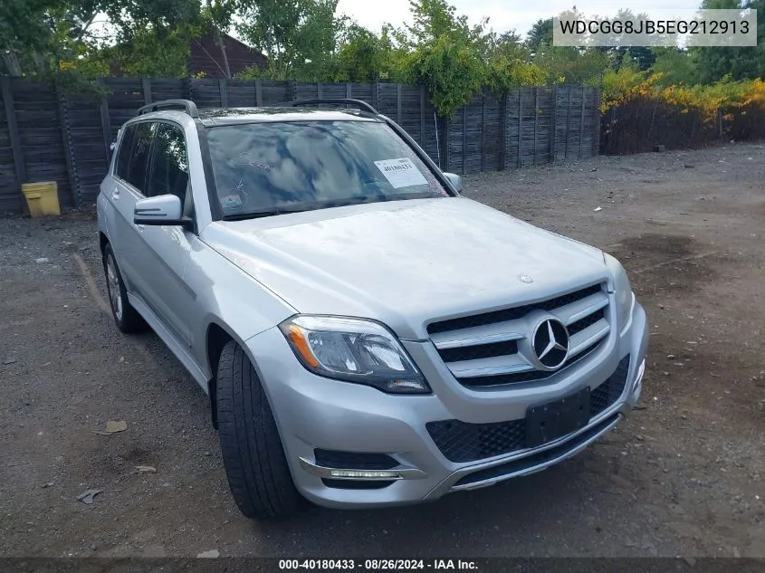 2014 Mercedes-Benz Glk 350 4Matic VIN: WDCGG8JB5EG212913 Lot: 40180433