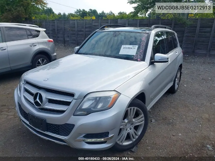 2014 Mercedes-Benz Glk 350 4Matic VIN: WDCGG8JB5EG212913 Lot: 40180433