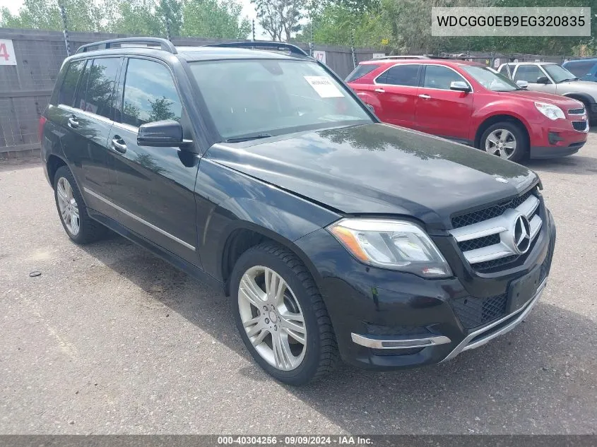 2014 Mercedes-Benz Glk 250 Bluetec 4Matic VIN: WDCGG0EB9EG320835 Lot: 40304256