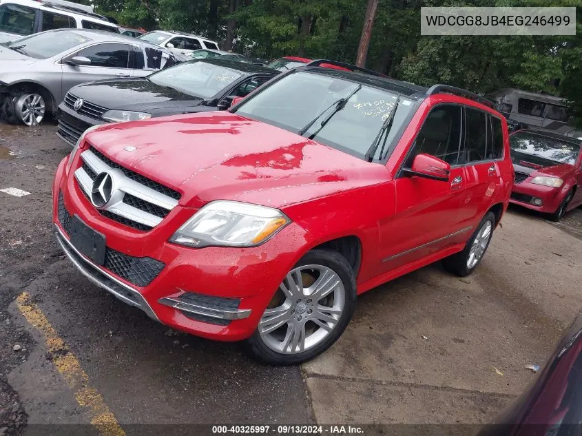 2014 Mercedes-Benz Glk 350 4Matic VIN: WDCGG8JB4EG246499 Lot: 40325997