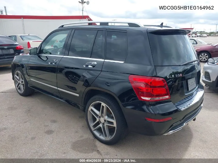 2014 Mercedes-Benz Glk-Class Glk 350 VIN: WDCGG5HB1EG164962 Lot: 40420035