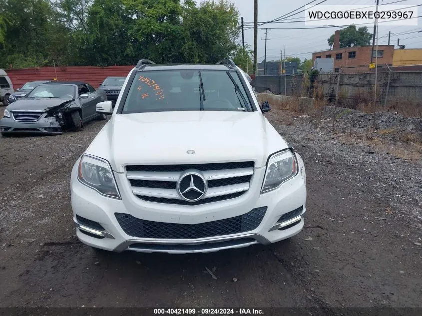 2014 Mercedes-Benz Glk 250 Bluetec 4Matic VIN: WDCGG0EBXEG293967 Lot: 40421499