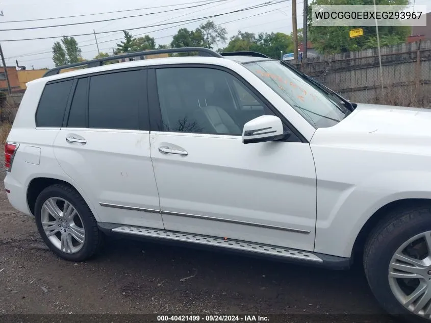 2014 Mercedes-Benz Glk 250 Bluetec 4Matic VIN: WDCGG0EBXEG293967 Lot: 40421499