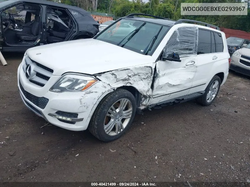 2014 Mercedes-Benz Glk 250 Bluetec 4Matic VIN: WDCGG0EBXEG293967 Lot: 40421499