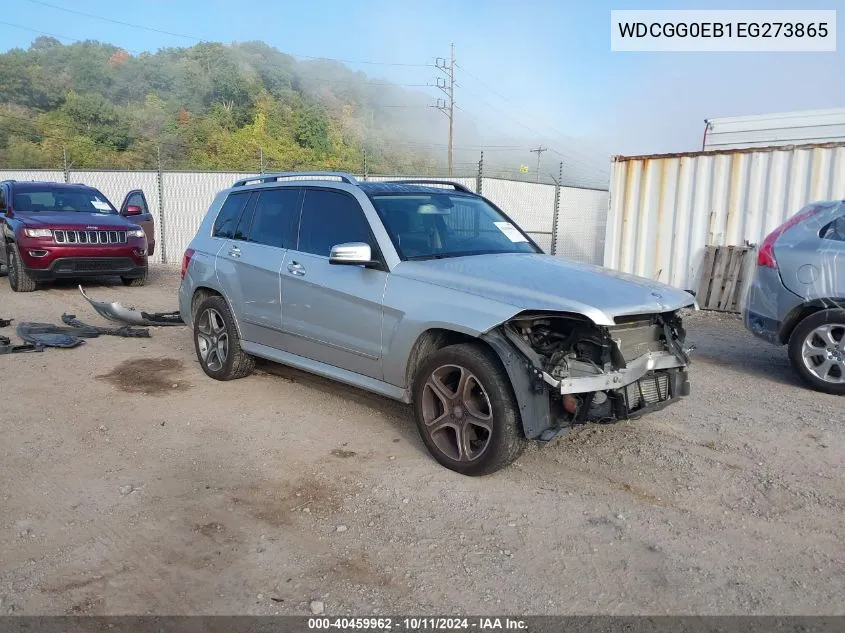 2014 Mercedes-Benz Glk 250 Bluetec 4Matic VIN: WDCGG0EB1EG273865 Lot: 40459962