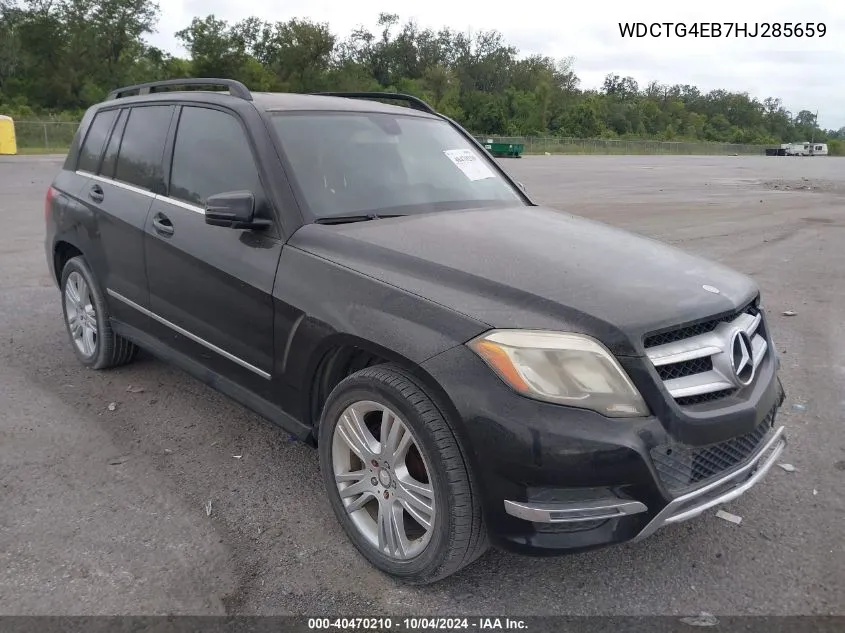 2014 Mercedes-Benz Glk 350 VIN: WDCTG4EB7HJ285659 Lot: 40470210