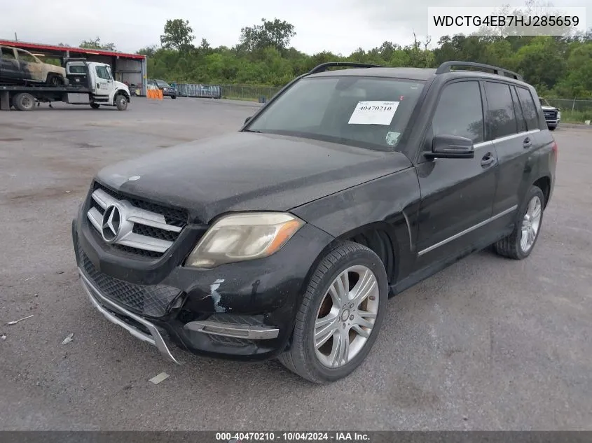 2014 Mercedes-Benz Glk 350 VIN: WDCTG4EB7HJ285659 Lot: 40470210