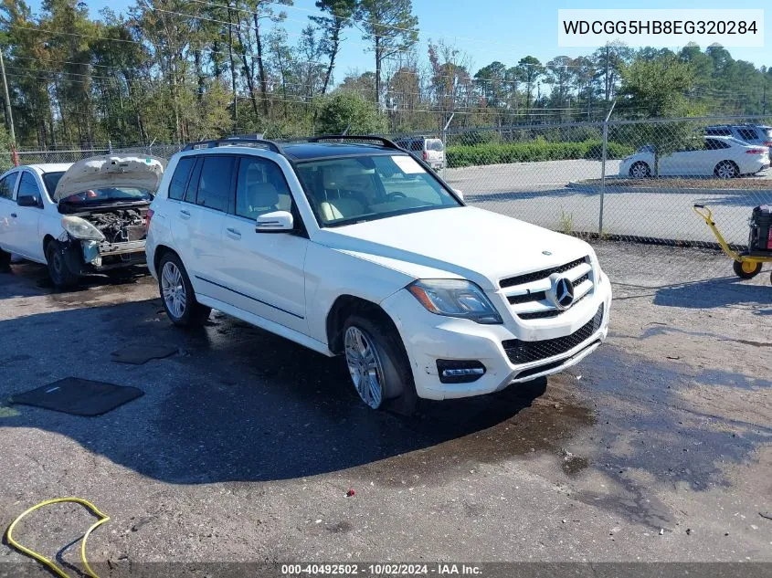 2014 Mercedes-Benz Glk 350 VIN: WDCGG5HB8EG320284 Lot: 40492502