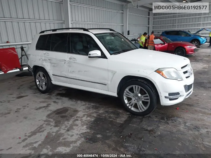 2014 Mercedes-Benz Glk 350 350 VIN: WDCGG5HB6EG192577 Lot: 40546474