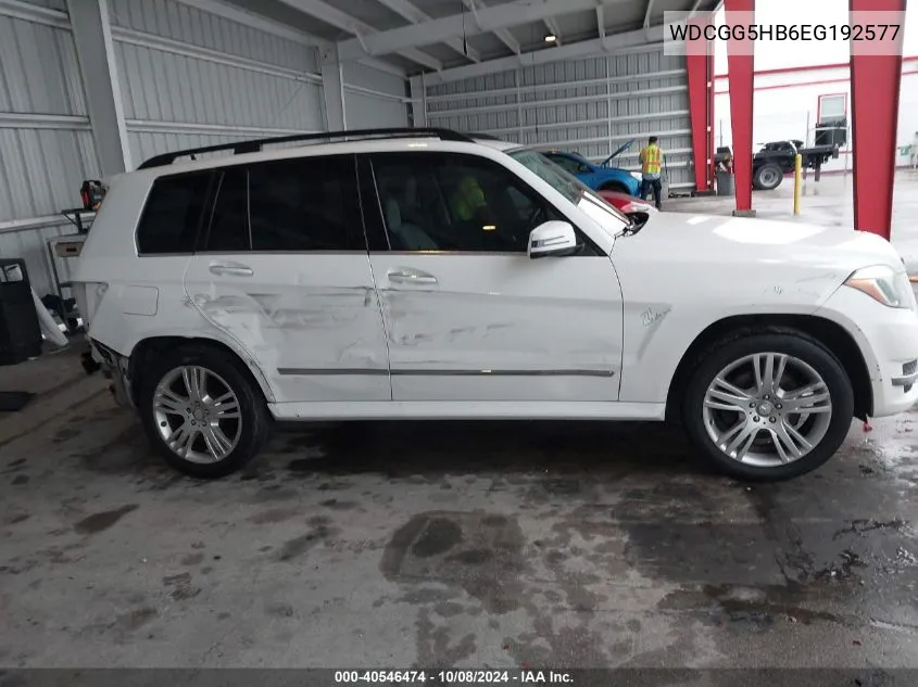 2014 Mercedes-Benz Glk 350 350 VIN: WDCGG5HB6EG192577 Lot: 40546474