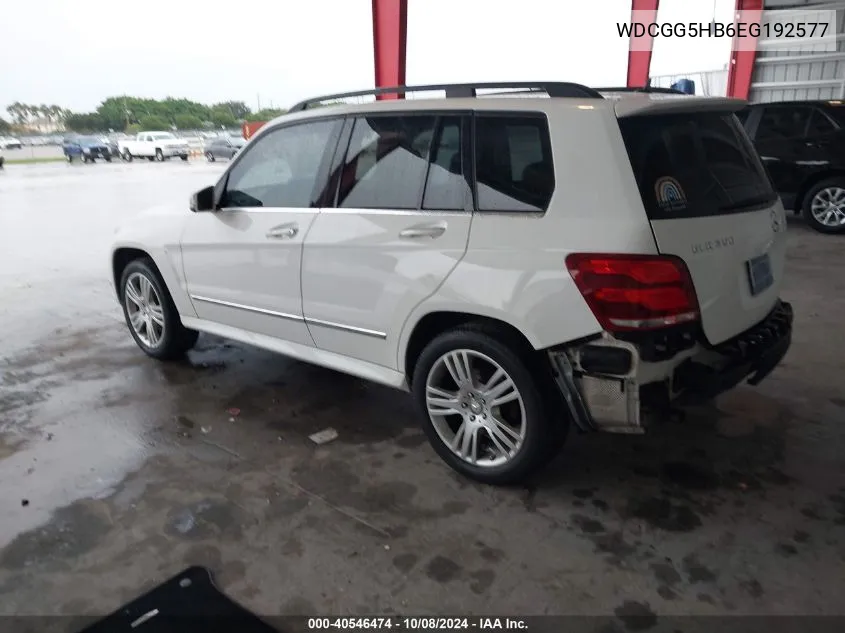 2014 Mercedes-Benz Glk 350 350 VIN: WDCGG5HB6EG192577 Lot: 40546474