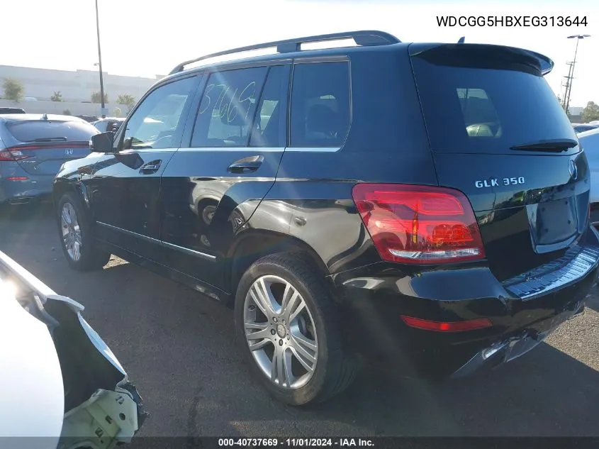 2014 Mercedes-Benz Glk 350 VIN: WDCGG5HBXEG313644 Lot: 40737669