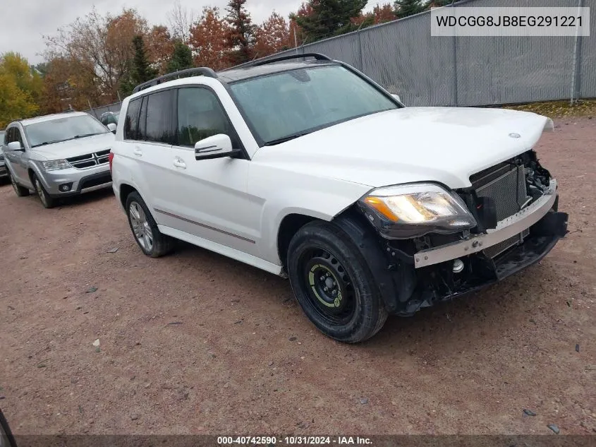 2014 Mercedes-Benz Glk 350 4Matic VIN: WDCGG8JB8EG291221 Lot: 40742590