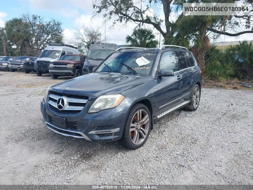 2014 Mercedes-Benz Glk 350 VIN: WDCGG5HB6EG180364 Lot: 40793510