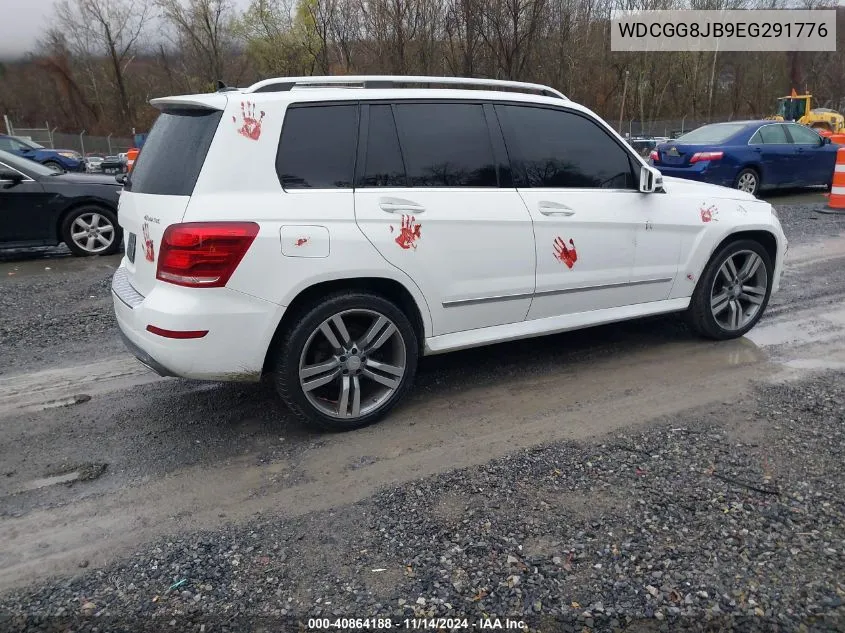 2014 Mercedes-Benz Glk 350 4Matic VIN: WDCGG8JB9EG291776 Lot: 40864188