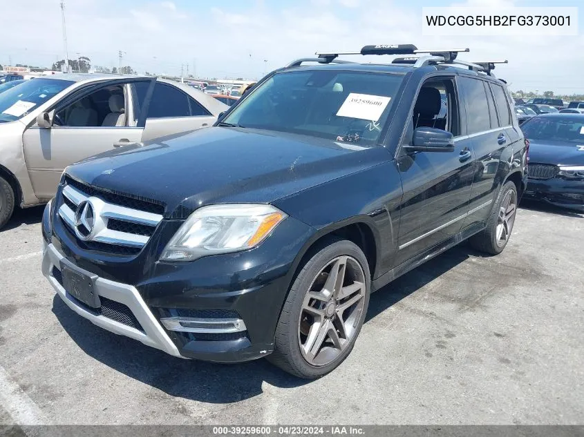 2015 Mercedes-Benz Glk 350 VIN: WDCGG5HB2FG373001 Lot: 39259600