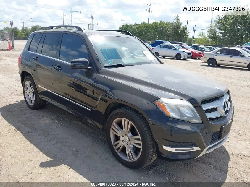 2015 Mercedes-Benz Glk 350 VIN: WDCGG5HB4FG347306 Lot: 40073023