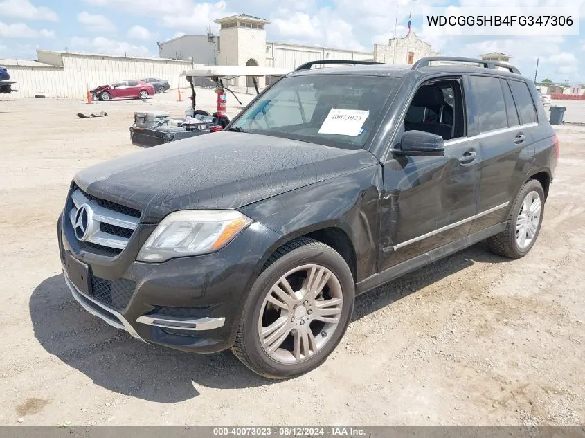 2015 Mercedes-Benz Glk 350 VIN: WDCGG5HB4FG347306 Lot: 40073023