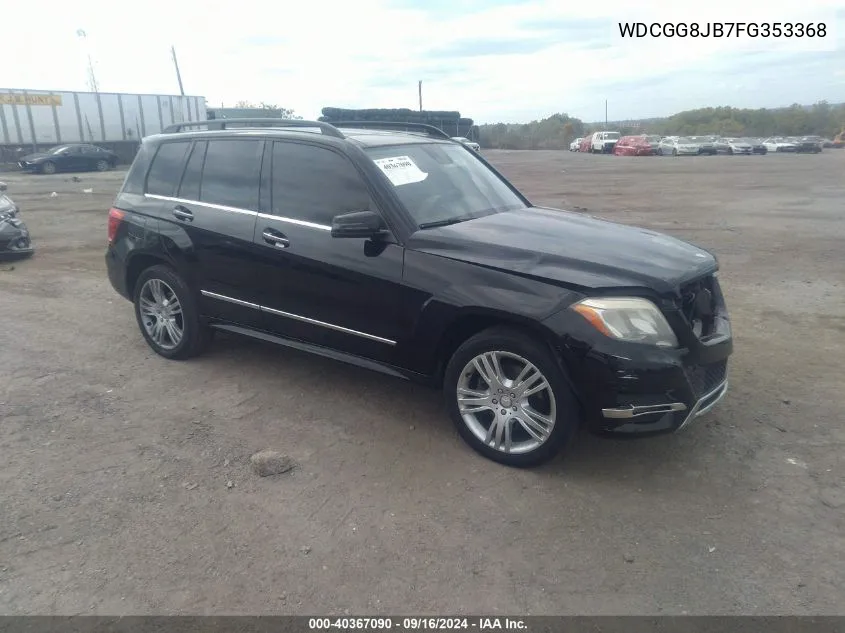 WDCGG8JB7FG353368 2015 Mercedes-Benz Glk 350 4Matic