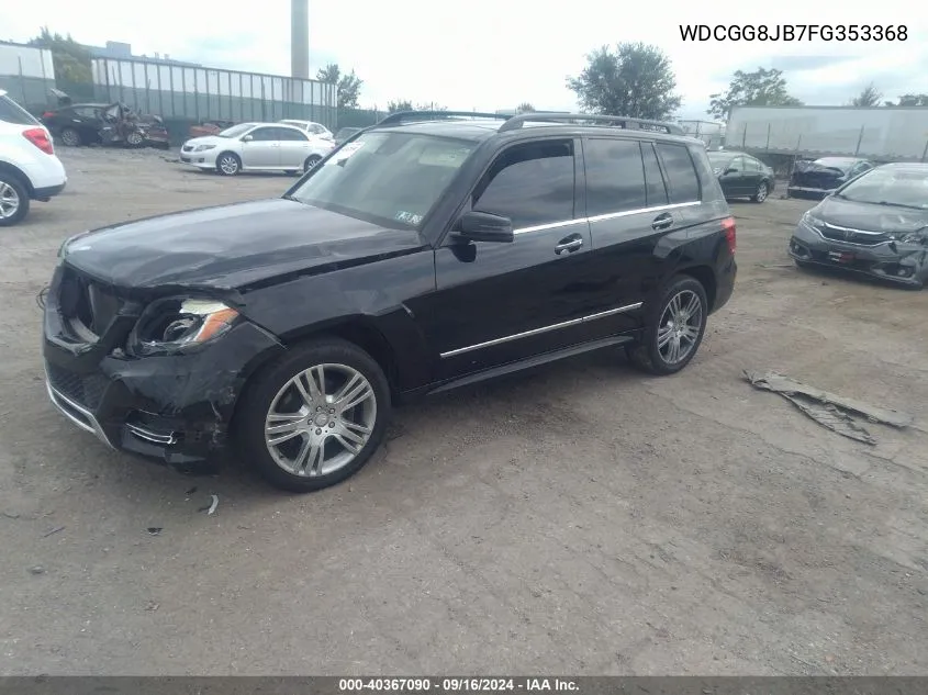 WDCGG8JB7FG353368 2015 Mercedes-Benz Glk 350 4Matic