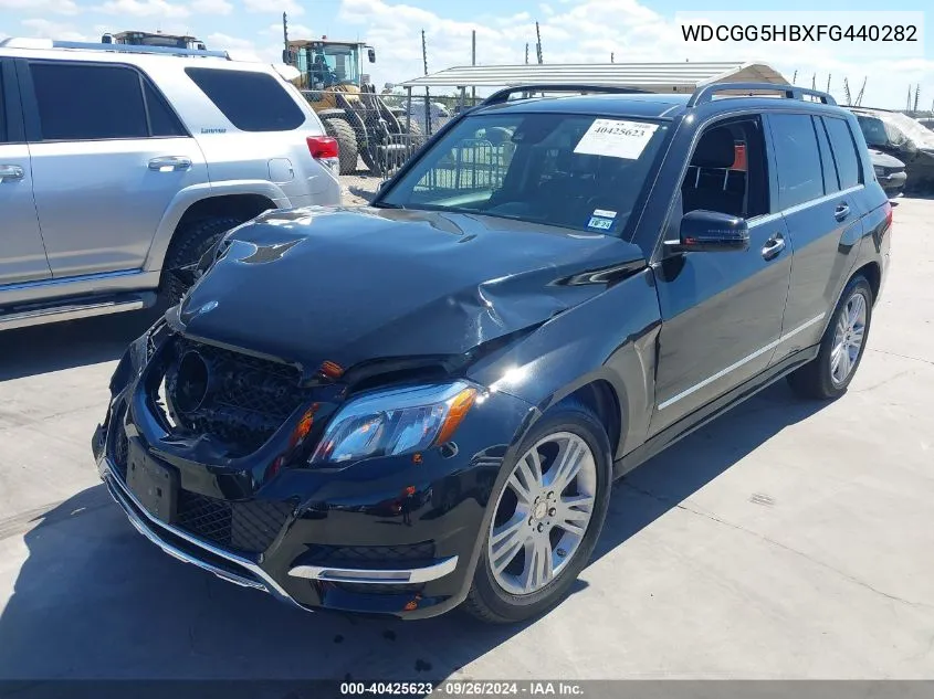 2015 Mercedes-Benz Glk 350 VIN: WDCGG5HBXFG440282 Lot: 40425623