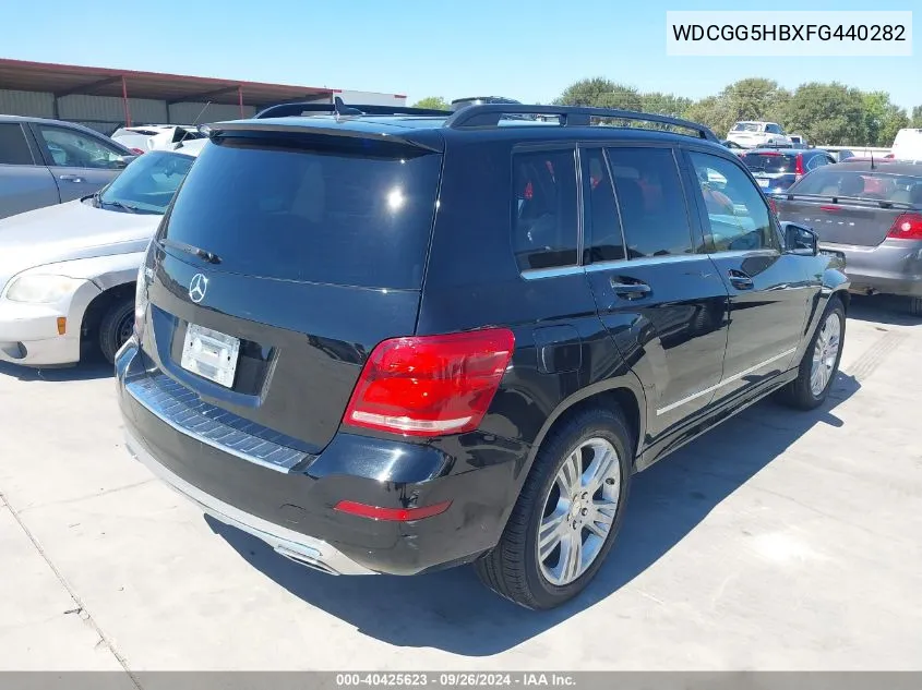 2015 Mercedes-Benz Glk 350 VIN: WDCGG5HBXFG440282 Lot: 40425623