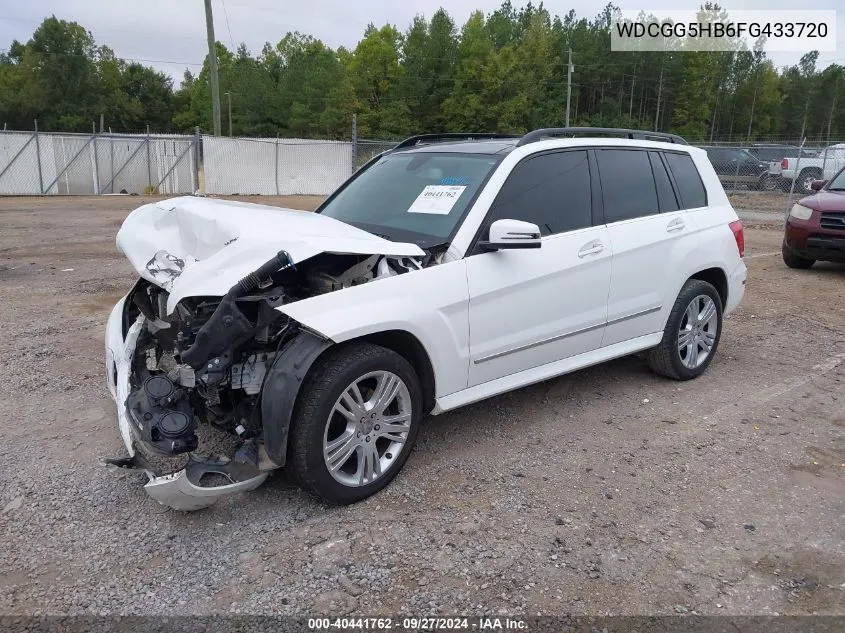 2015 Mercedes-Benz Glk 350 VIN: WDCGG5HB6FG433720 Lot: 40441762