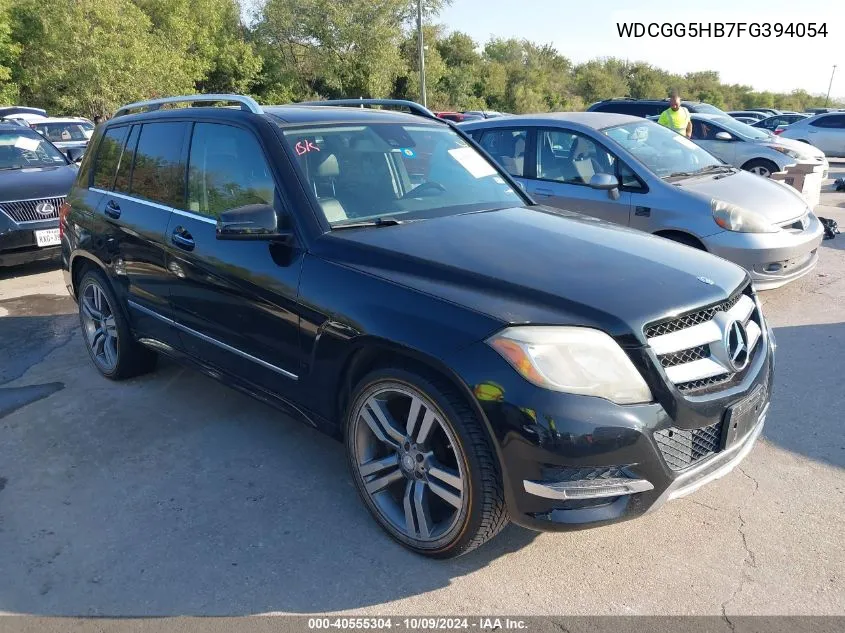 2015 Mercedes-Benz Glk 350 VIN: WDCGG5HB7FG394054 Lot: 40555304