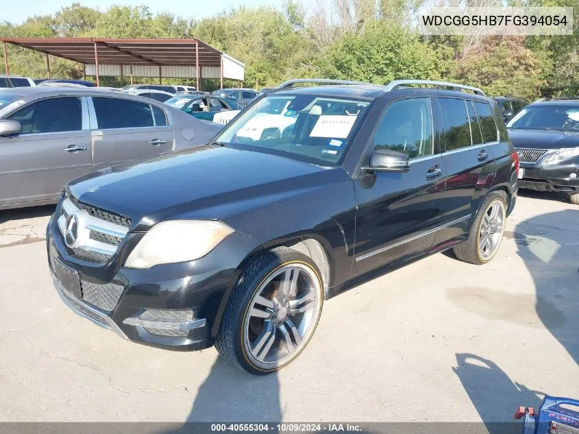 2015 Mercedes-Benz Glk 350 VIN: WDCGG5HB7FG394054 Lot: 40555304