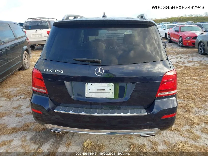 WDCGG5HBXFG432943 2015 Mercedes-Benz Glk 350