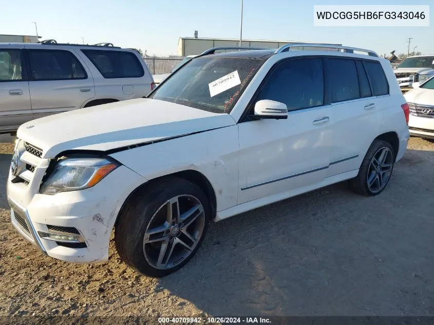 WDCGG5HB6FG343046 2015 Mercedes-Benz Glk 350