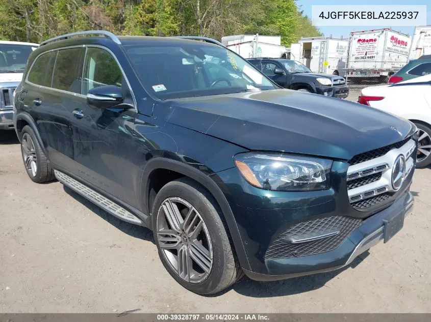 2020 Mercedes-Benz Gls 450 4Matic VIN: 4JGFF5KE8LA225937 Lot: 39328797