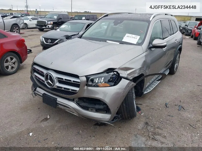 2020 Mercedes-Benz Gls 450 450 4Matic VIN: 4JGFF5KE5LA234448 Lot: 40319561