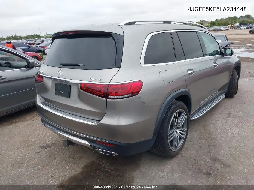 2020 Mercedes-Benz Gls 450 450 4Matic VIN: 4JGFF5KE5LA234448 Lot: 40319561