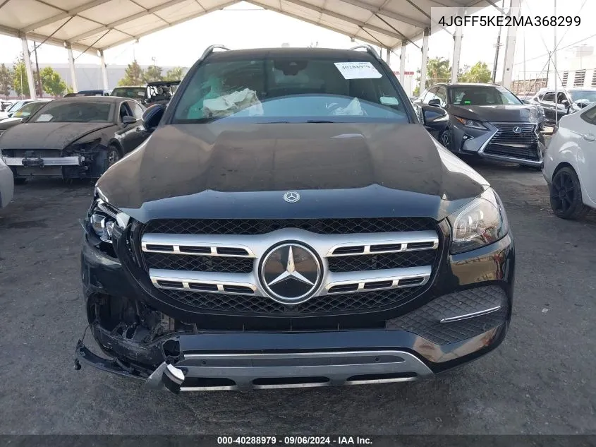 2021 Mercedes-Benz Gls 450 4Matic VIN: 4JGFF5KE2MA368299 Lot: 40288979