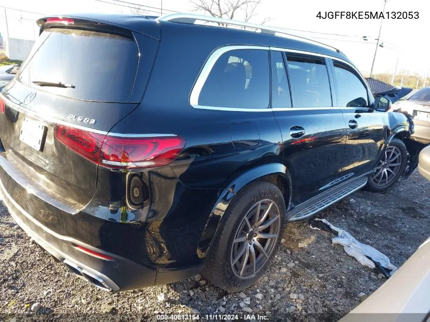 2021 Mercedes-Benz Amg Gls 63 4Matic VIN: 4JGFF8KE5MA132053 Lot: 40813154