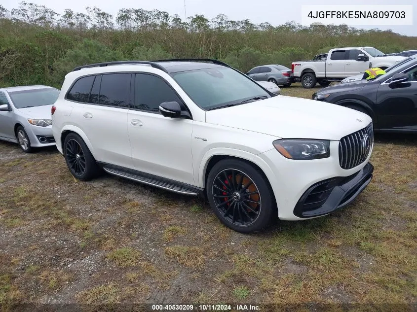 2022 Mercedes-Benz Amg Gls 63 4Matic VIN: 4JGFF8KE5NA809703 Lot: 40530209