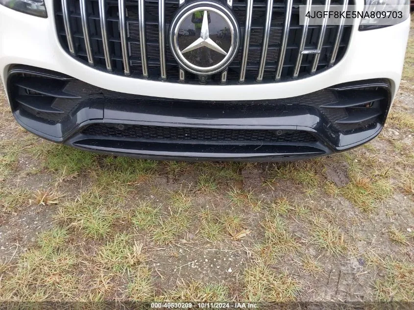 2022 Mercedes-Benz Amg Gls 63 4Matic VIN: 4JGFF8KE5NA809703 Lot: 40530209