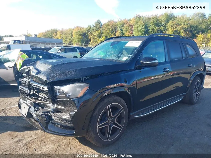 2023 Mercedes-Benz Gls 450 4Matic VIN: 4JGFF5KE8PA852398 Lot: 40472940