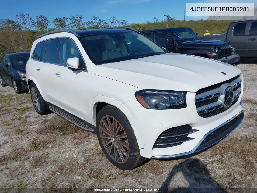 2023 Mercedes-Benz Gls 450 4Matic VIN: 4JGFF5KE1PB005281 Lot: 40487592