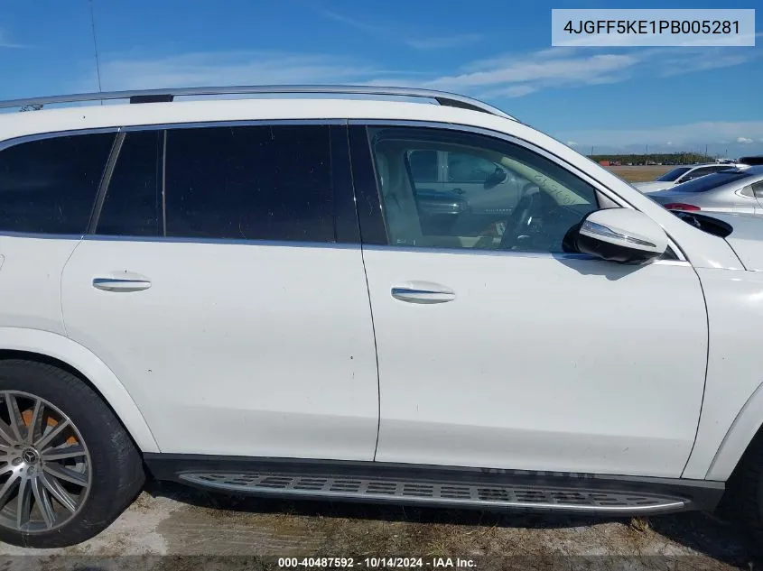 2023 Mercedes-Benz Gls 450 4Matic VIN: 4JGFF5KE1PB005281 Lot: 40487592