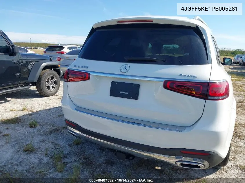 2023 Mercedes-Benz Gls 450 4Matic VIN: 4JGFF5KE1PB005281 Lot: 40487592