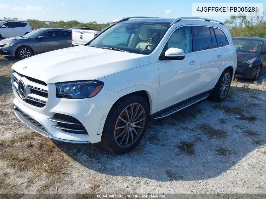 2023 Mercedes-Benz Gls 450 4Matic VIN: 4JGFF5KE1PB005281 Lot: 40487592