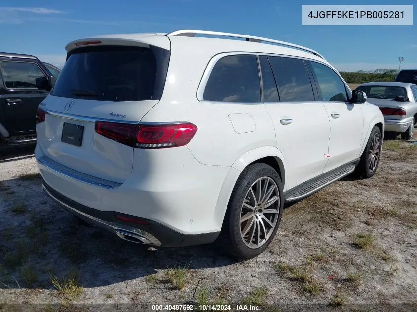 2023 Mercedes-Benz Gls 450 4Matic VIN: 4JGFF5KE1PB005281 Lot: 40487592